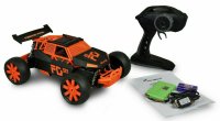 RC Sandbuggy Beast 1:12 RTR 2,4GHZ, 2WD, Orange/Schwarz ferngesteuert Auto