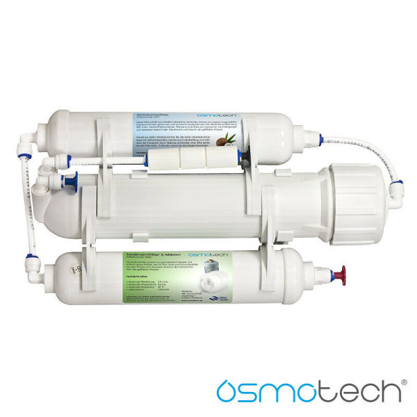 Osmose Anlage Wasserfilter Umkehrosmose Hobby von OSMOTECH bis zu 190 l/Tag