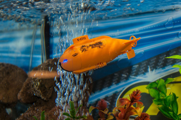 RC Mini U-Boot Ferngesteuert für die Badewanne Pool Aquarium XS Deep Sea Dragon