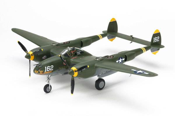 Tamiya US P-38H Lightning Flugzeug 1:48 Model Kit Bausatz 25199