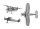 Zvezda 1:144 Henschel 126B Propeller - Flugzeug Plastik Model Bausatz 6184