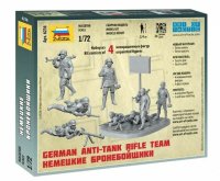 Zvezda 6216 Figuren Set Deutsches Anti-Panzer-Gewehr-Team 1:72 Plastik Modellbau