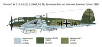 Italeri 1436 Heinkel HE-111H-6 Bomber Flugzeug 1:72 Model Kit Bausatz