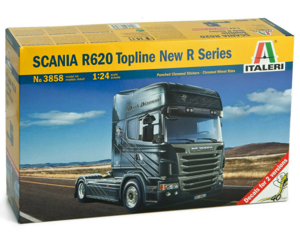 Italeri 3858 LKW Truck SCANIA R620 V8 neue R-Serie 1:24 Model Kit Bausatz