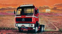 Italeri 3943 LKW Truck Mercedes-Benz 2238 6x4 M1:24 Model Kit Bausatz