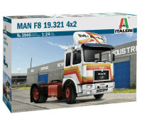 Italeri 3946 LKW Truck MAN F8 19.321 2 Achsen 1:24 Model...