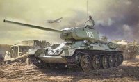 Italeri 6545 Panzer Battle Tank T-34/85 Model Kit Bausatz...