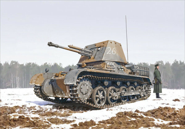 Italeri 6577 Panzer Ger. Panzerjäger I Model Kit Bausatz 1:35