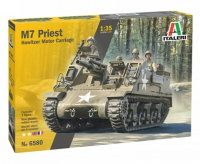 Italeri 6580 Panzer US M-7 Priest Howitzer Self-Prop Model Kit Bausatz 1:35