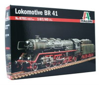Italeri 8701 Lokomotive BR41 Dampflokomotive Modelbahn 1:87 Model Kit Bausatz