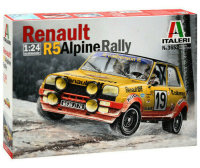 Italeri 3652 Auto Renault R5 Rally unlackierter Plastik...