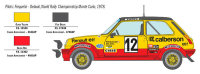 Italeri 3652 Auto Renault R5 Rally unlackierter Plastik Bausatz 1:24