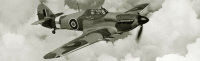 Zvezda Hawker Hurricane Mk II C Flugzeug Jagdbomber 1:72 Model Kit Bausatz 7322