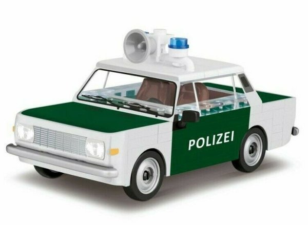 Cobi Wartburg 353 Polizei - 84 Pcs - Bausteine 84 Teile Kinder Fahrzeug Auto