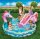 Wasserpark Einhorn mit Rutsche Pool Planschbecken Kinderbadespaß Wasserspielzeug
