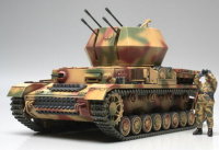 Tamiya WWII Dt. Flak Panzer IV Wirbelwind 1:48 Plastik...