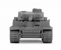 Zvezda 6256 Panzer Battle Tank Tiger I German Heavy Tank Model Bausatz 1:100