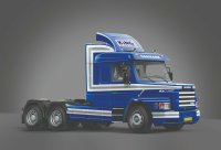Italeri 3937 LKW Truck SCANIA Scania T143H 6x2 Model Kit Bausatz 1:24