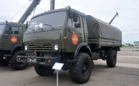 Zvezda Russischer LKW 2Axle Militär K-4350 Truck...