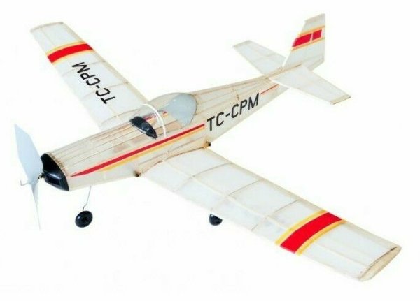 Gummimotormodell SLINGSBY T-67 Flugzeug Flugmodelle Kinder Wurfgleiter Flieger