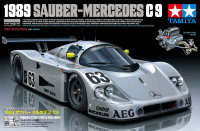 Tamiya Sauber-Mercedes C9 1989 Scale 1:24 Plastik Model...