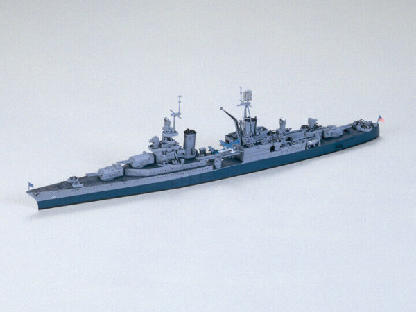 Tamiya US CA-35 Indianapolis Kriegsschiff WL 1:700 Plastik Model Bausatz 31804