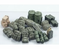 Tamiya Diorama-Set US Militär Set Zubeh1:35 Plastik...