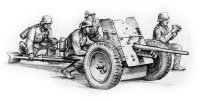 Zvezda Deutsch WWII PAK 36 mit Mannschaft WA Plastik Model Kit Bausatz 3610