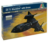 Italeri SR-71 Blackbird Flugzeug Spionageflugzeug 1:72...