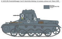 Italeri 7072 Kleiner Panzer Befehlswagen Model Kit Bausatz 1:72 
