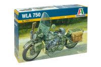 Italeri 7401 Motorrad WLA 750 US Military Motorcycles Model Kit Bausatz 1:9