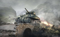 Italeri 36503 Panzer Battle Tank US M4 Sherman WoT 1:35 Model Kit Bausatz