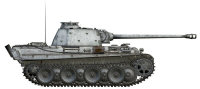 Italeri 36506 Panzer Battle Tank Panther Ausf. G WoT 1:35 Model Kit Bausatz