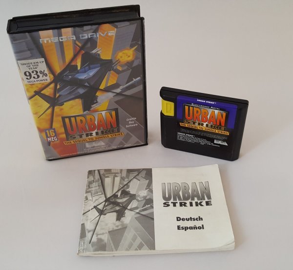 Sega Mega Drive Spiel - Urban Strike - The Sequel to Jungle Strike
