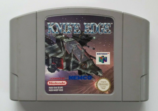TOP Nintendo N 64 Spiele im guten gebrauchten Zustand Knife Edge