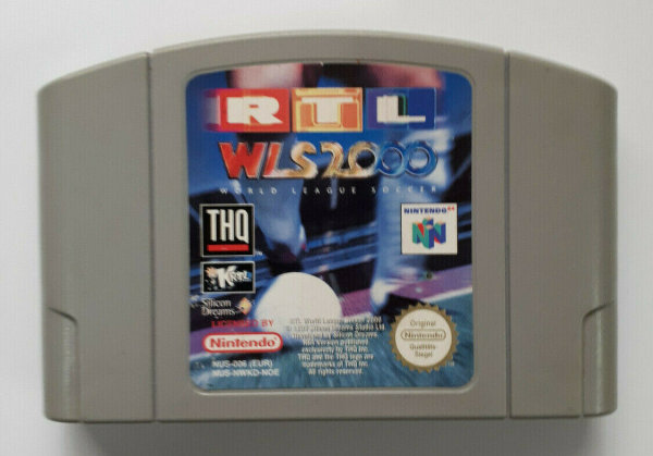 TOP Nintendo N 64 Spiele im guten gebrauchten Zustand RTL WLS 2000 World League Soccer