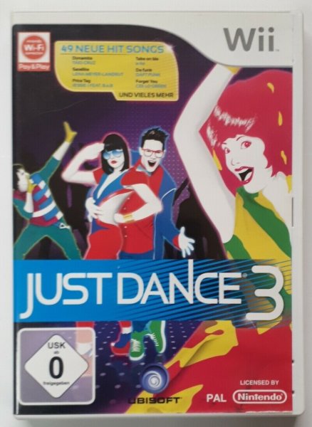TOP Nintendo Wii Spiele im guten gebrauchten Zustand Just Dance 3