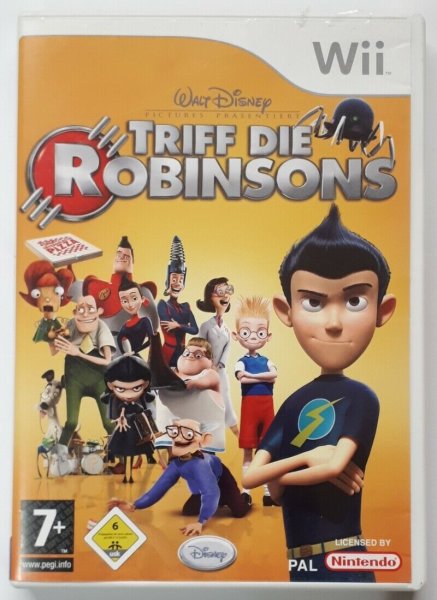 TOP Nintendo Wii Spiele im guten gebrauchten Zustand Triff die Robinsons