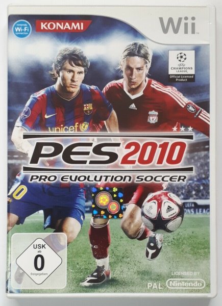 TOP Nintendo Wii Spiele im guten gebrauchten Zustand PES 2010 - Pro Evolution Soccer