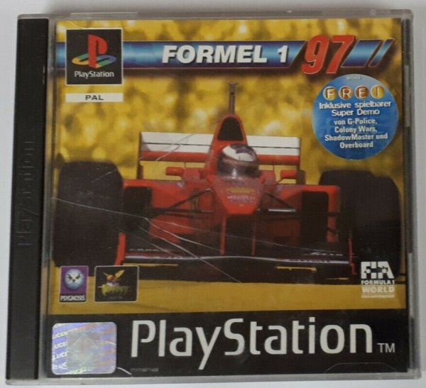 TOP Playstation PS 1 Spiele im guten gebrauchten Zustand Formel 1 97