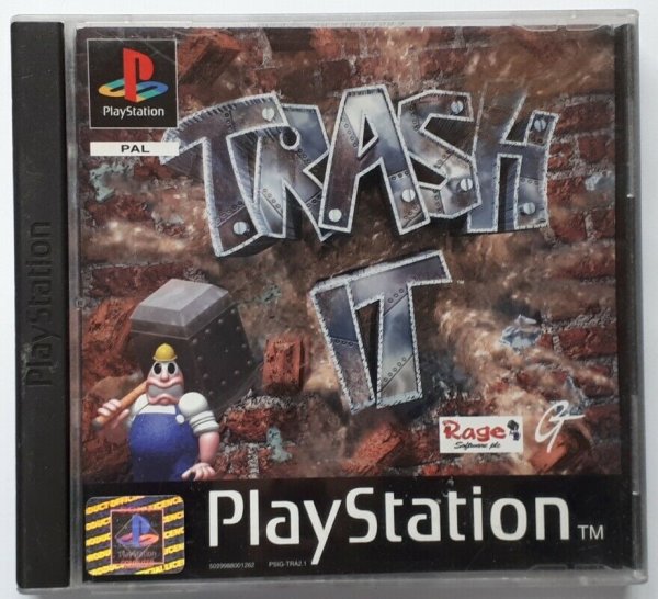 TOP Playstation PS 1 Spiele im guten gebrauchten Zustand Trash It