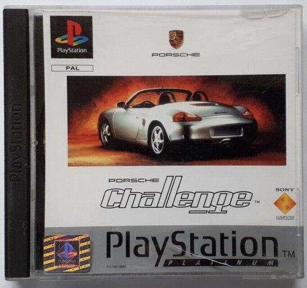 TOP Playstation PS 1 Spiele im guten gebrauchten Zustand Porsche Challenge - PLATINIUM