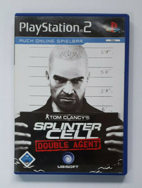 TOP Playstation PS 2 Spiele im guten gebrauchten Zustand Tom Clancy´s Splinter Cell Double Agent