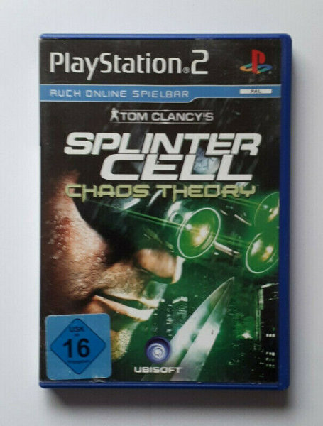 TOP Playstation PS 2 Spiele im guten gebrauchten Zustand Tom Clancy´s Splinter Cell Chaos Theory