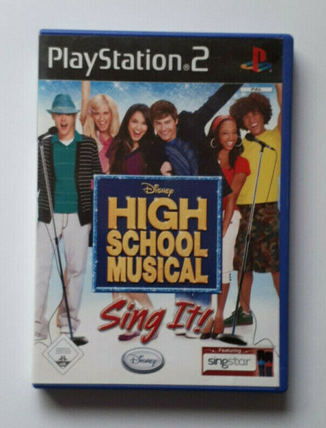 TOP Playstation PS 2 Spiele im guten gebrauchten Zustand High School Musical Sing It!
