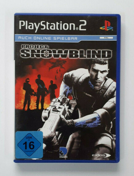 TOP Playstation PS 2 Spiele im guten gebrauchten Zustand Project: Snowblind