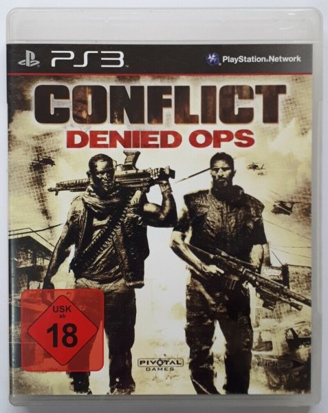 TOP Playstation PS 3 Spiele im guten gebrauchten Zustand Conflict: Denied Ops