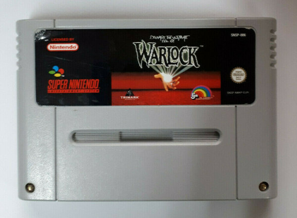 TOP Super Nintendo SNES Spiele im guten gebrauchten Zustand Beware the Ultimate Evil of Warlock