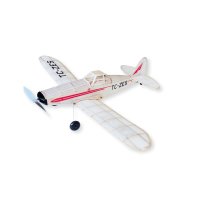 Gummimotormodell Piper Pawnee PA-25 Flugzeug Flugmodelle Kinder Wurfgleiter Flieger