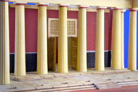 Italeri 8001 Parthenon Bausatz Diorama Tempel Antike Athen 1:250